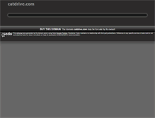 Tablet Screenshot of catdrive.com
